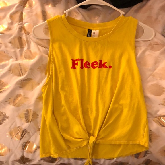 Yellow Muscle Tee - Picture 1 of 3